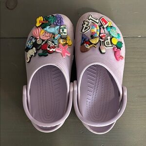 CROCS Lilac Women's Slip-On Clogs